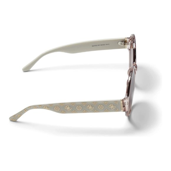 Guess Oval Sunglasses in Beige - Picture 3 of 4